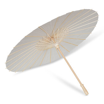 Handparasol gemaakt van papier en bamboo