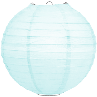 Lampion kristalblauw 75cm