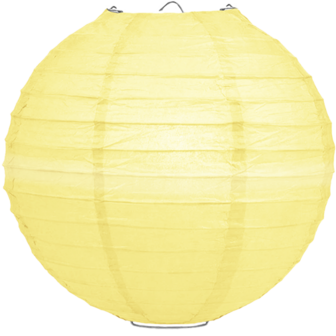 Lampion lichtgeel 75cm