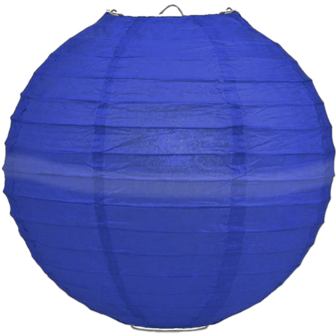 Lampion donkerblauw 75cm