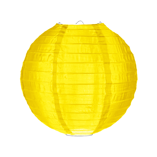 ylon lampion geel 35cm