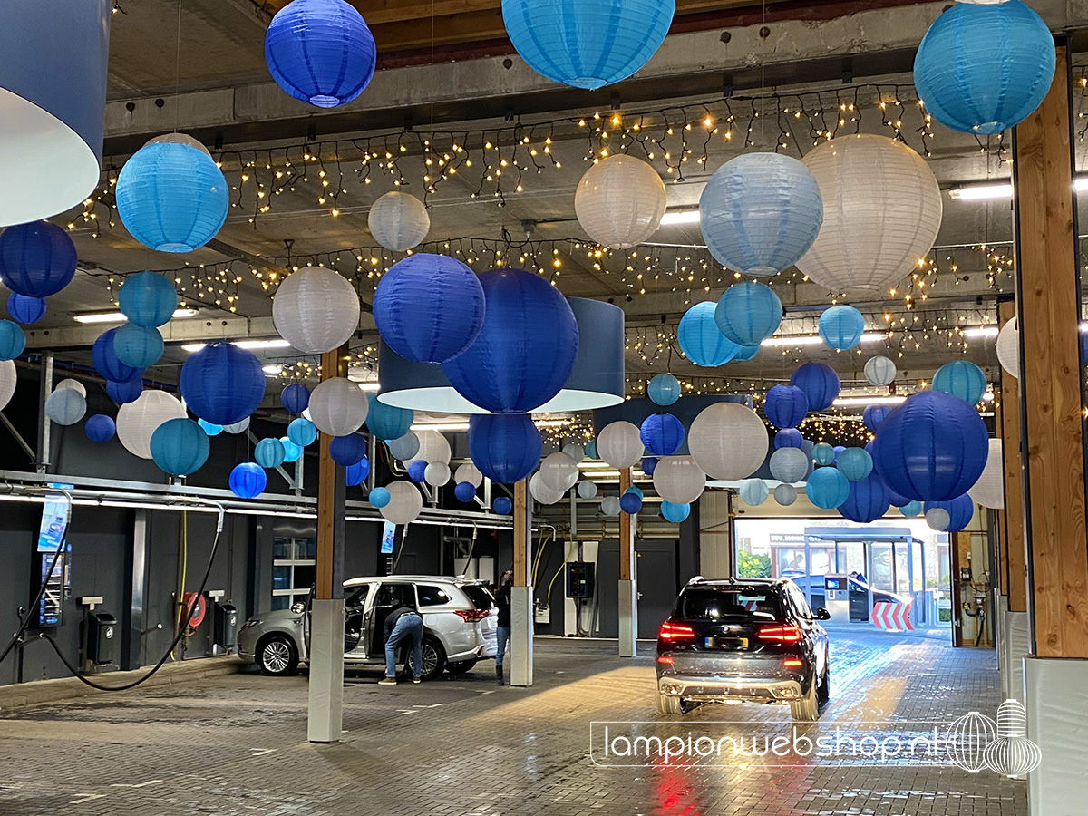 CarwashGo Hilversum - lampionnen & verlichting door Lampionwebshop