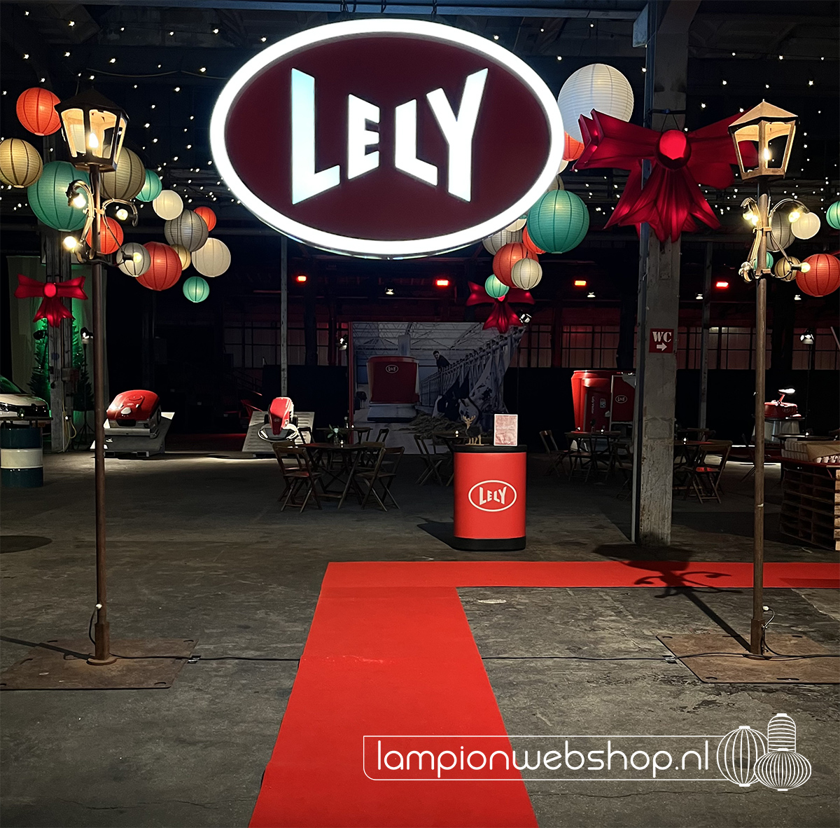 Bedrijfsfeest Lely - DRU Industriepark Ulft - Lampionwebshop