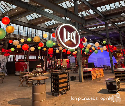 Bedrijfsfeest Lely - DRU Industriepark Ulft - Lampionwebshop