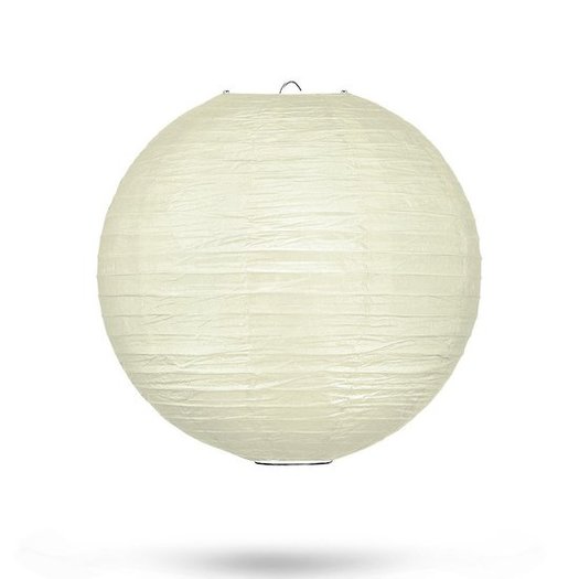 Lampion ivoor 25cm