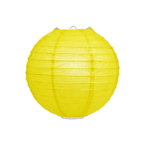 Lampion geel 25cm