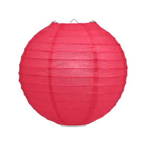 Lampion donkerroze 35cm