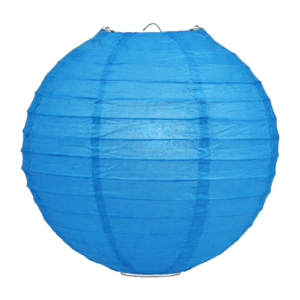 Lampion blauw 50cm