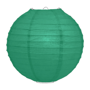 Lampion donkergroen 50cm